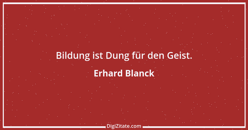 Zitat von Erhard Blanck 1587