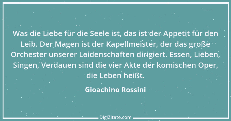 Zitat von Gioachino Rossini 6