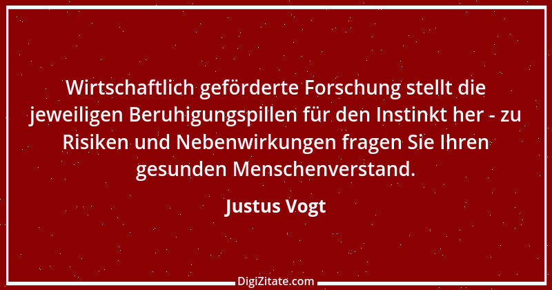 Zitat von Justus Vogt 174