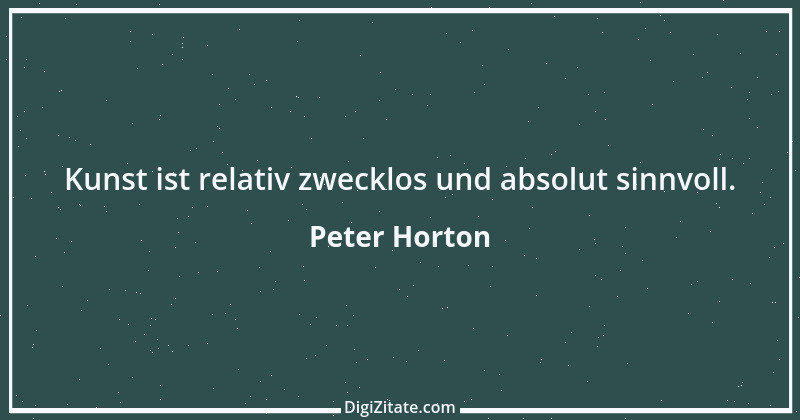 Zitat von Peter Horton 155