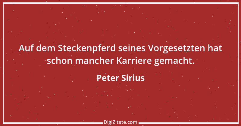 Zitat von Peter Sirius 432