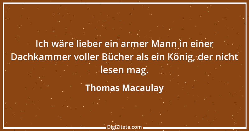 Zitat von Thomas Macaulay 15