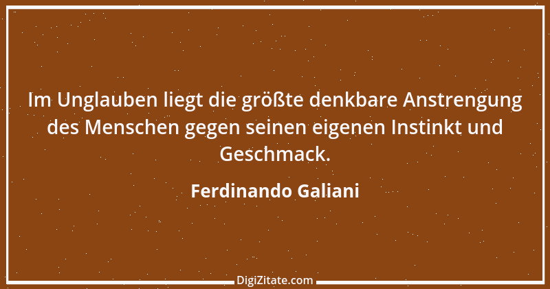 Zitat von Ferdinando Galiani 26