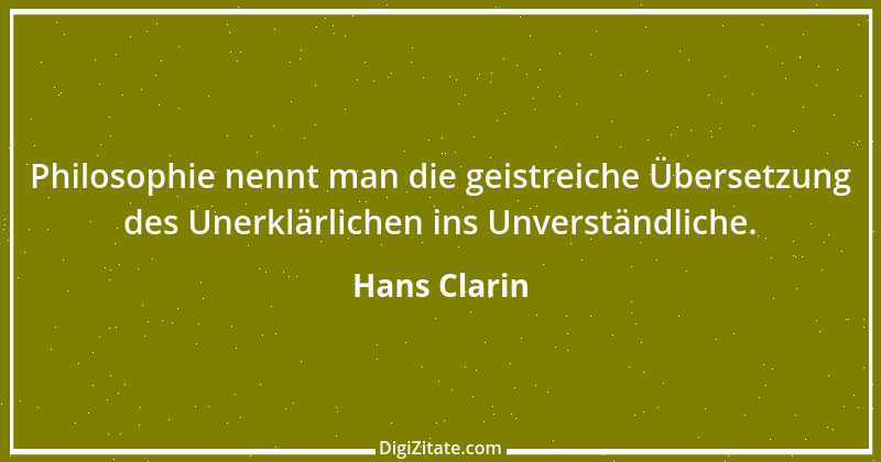 Zitat von Hans Clarin 2