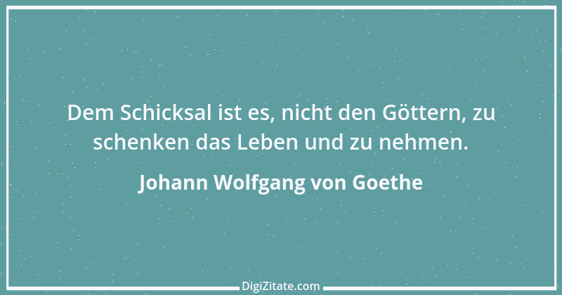 Zitat von Johann Wolfgang von Goethe 4033