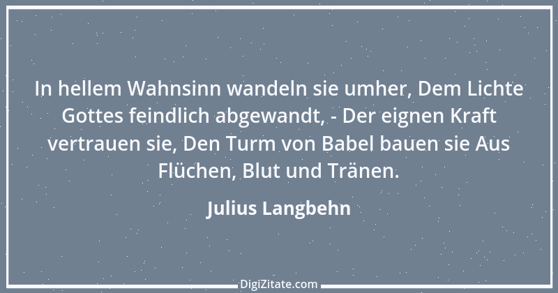 Zitat von Julius Langbehn 144