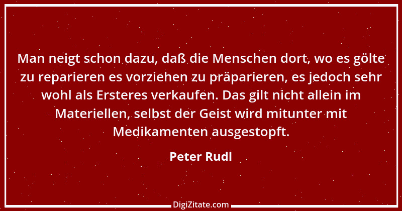 Zitat von Peter Rudl 1307