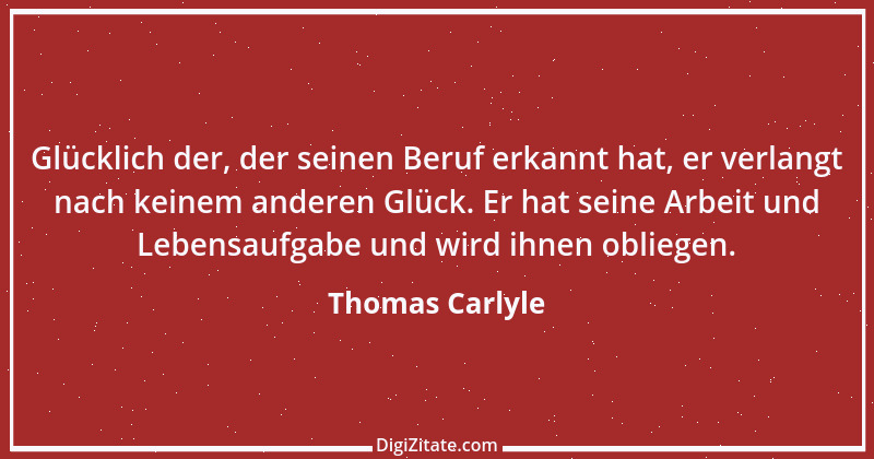 Zitat von Thomas Carlyle 1