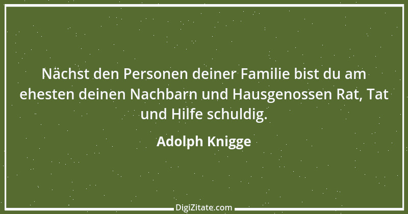 Zitat von Adolph Knigge 91