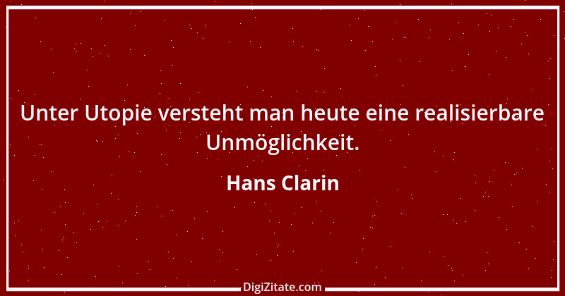 Zitat von Hans Clarin 3