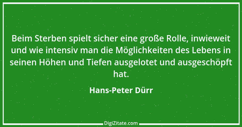 Zitat von Hans-Peter Dürr 1