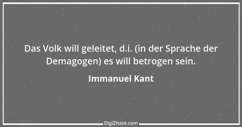 Zitat von Immanuel Kant 525