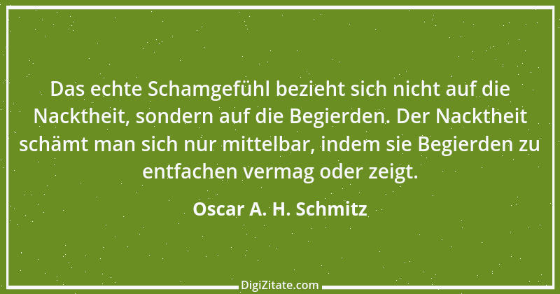 Zitat von Oscar A. H. Schmitz 6