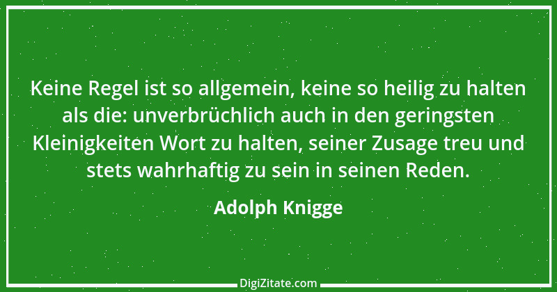 Zitat von Adolph Knigge 92