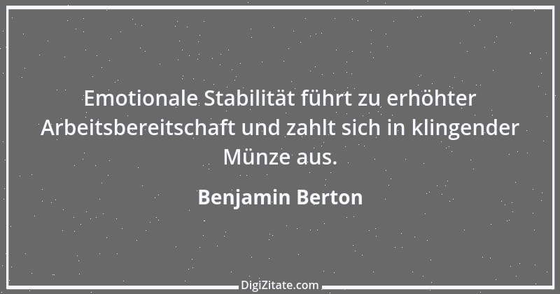 Zitat von Benjamin Berton 15