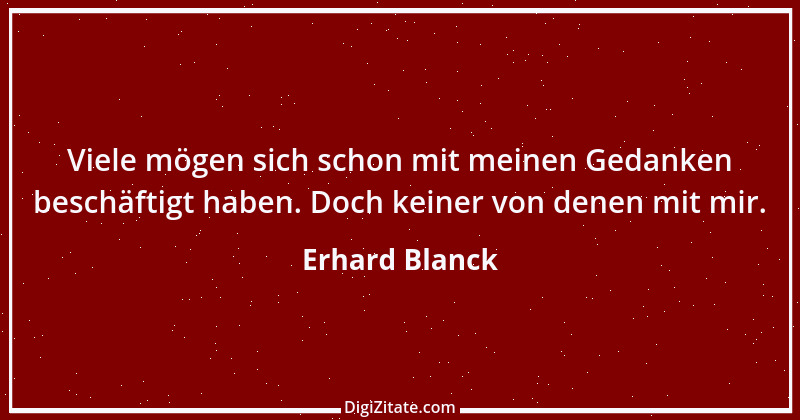 Zitat von Erhard Blanck 1590