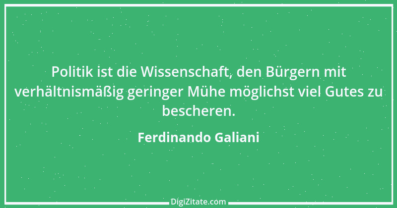 Zitat von Ferdinando Galiani 28