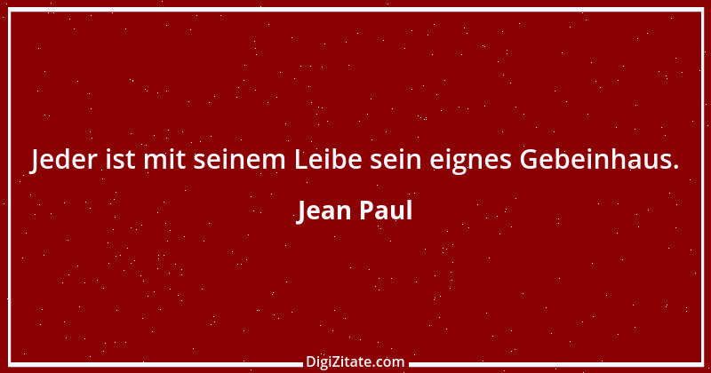 Zitat von Jean Paul 1180