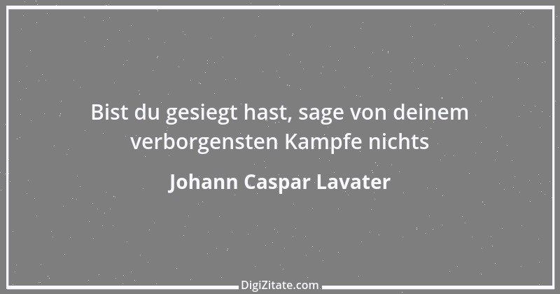 Zitat von Johann Caspar Lavater 5