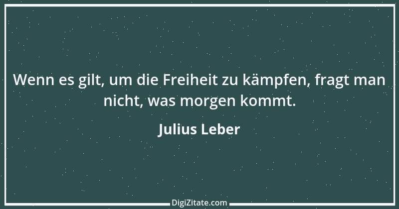 Zitat von Julius Leber 2