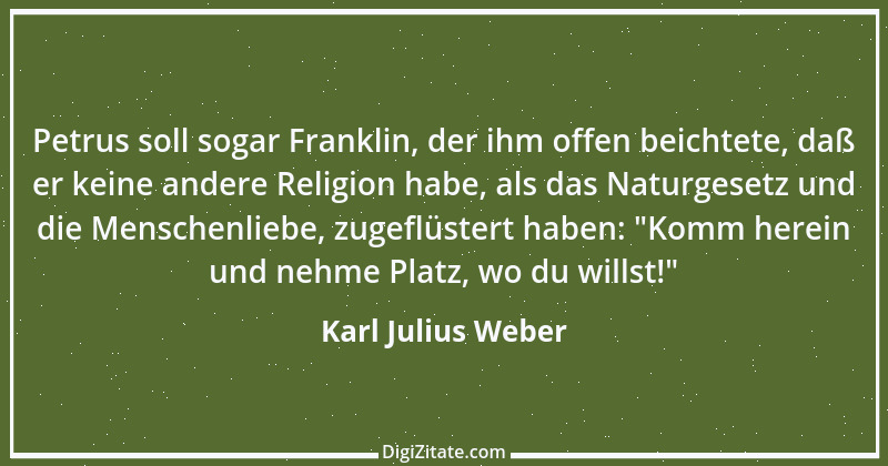 Zitat von Karl Julius Weber 3