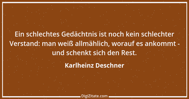 Zitat von Karlheinz Deschner 50