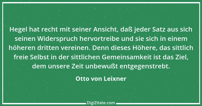 Zitat von Otto von Leixner 334