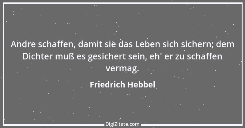 Zitat von Friedrich Hebbel 112