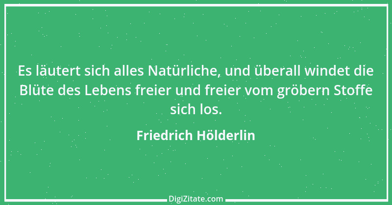 Zitat von Friedrich Hölderlin 267