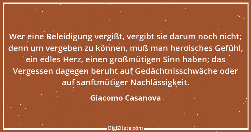 Zitat von Giacomo Casanova 21