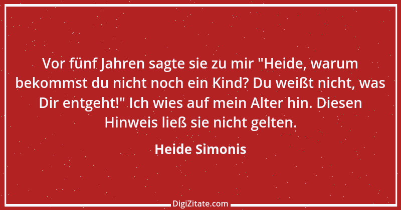 Zitat von Heide Simonis 1