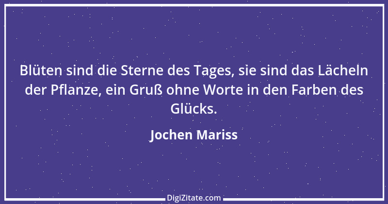 Zitat von Jochen Mariss 71