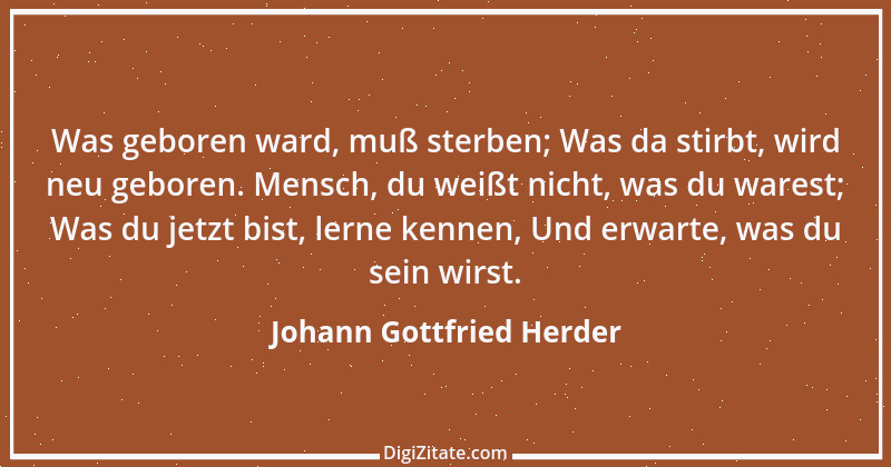 Zitat von Johann Gottfried Herder 71