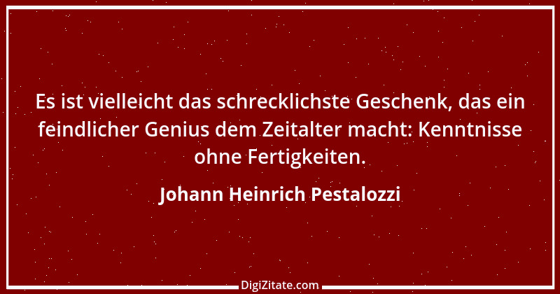 Zitat von Johann Heinrich Pestalozzi 228