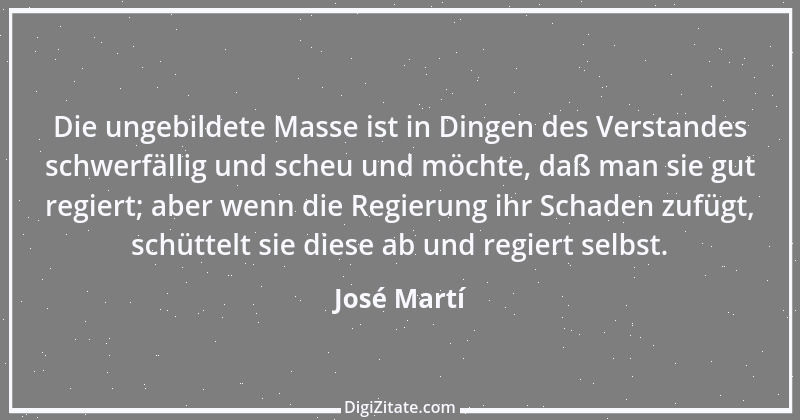 Zitat von José Martí 2