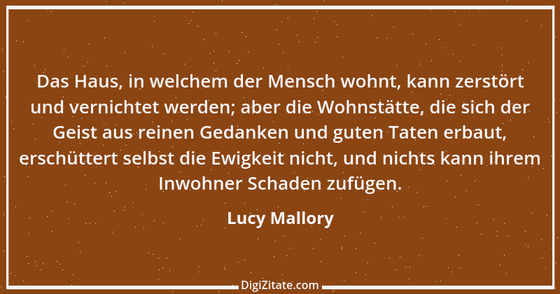 Zitat von Lucy Mallory 3