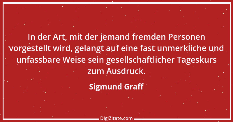 Zitat von Sigmund Graff 63