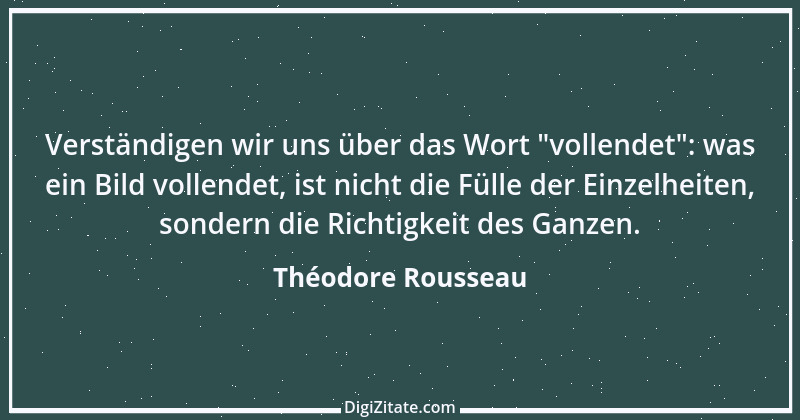 Zitat von Théodore Rousseau 1