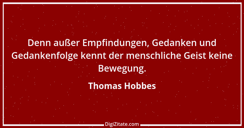 Zitat von Thomas Hobbes 20