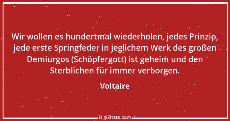 Zitat von Voltaire 402