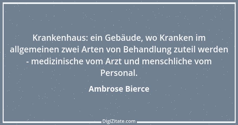 Zitat von Ambrose Bierce 266