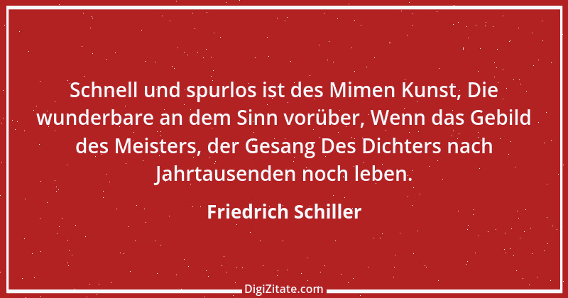 Zitat von Friedrich Schiller 553