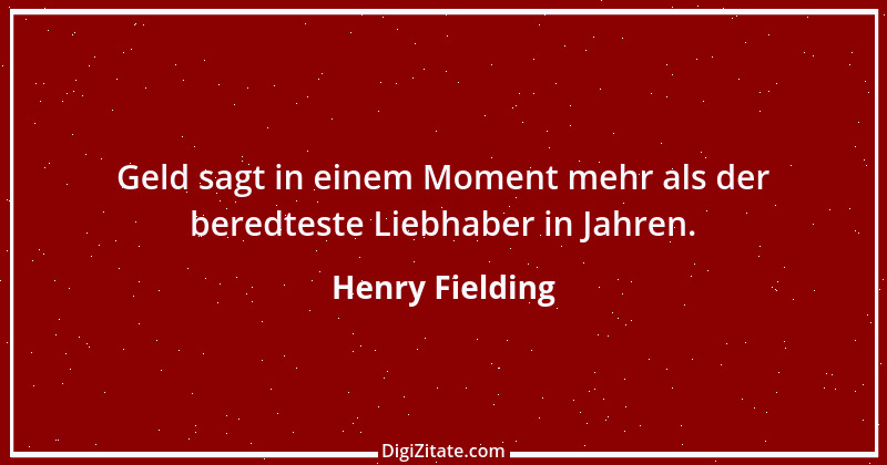 Zitat von Henry Fielding 14