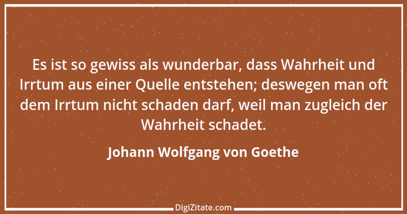 Zitat von Johann Wolfgang von Goethe 3036