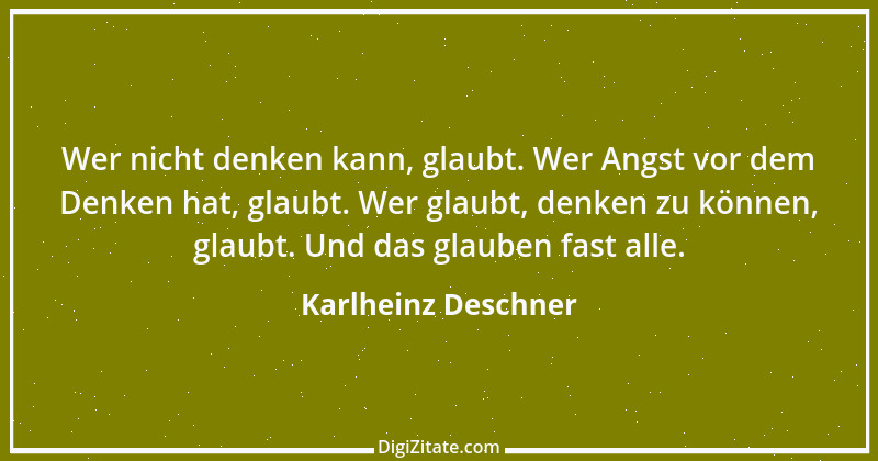 Zitat von Karlheinz Deschner 51