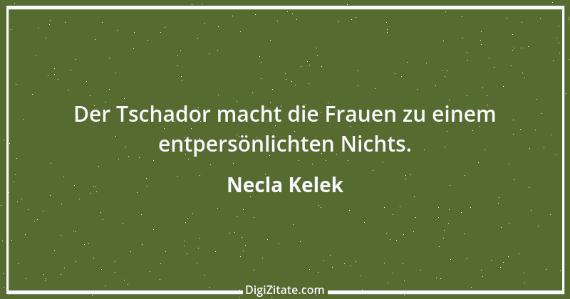 Zitat von Necla Kelek 3