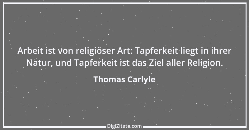 Zitat von Thomas Carlyle 4