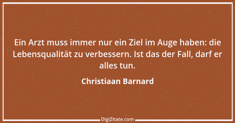 Zitat von Christiaan Barnard 13