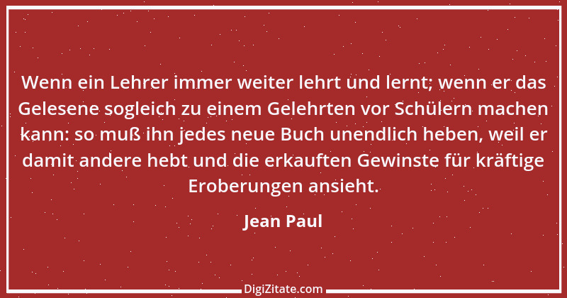 Zitat von Jean Paul 1182