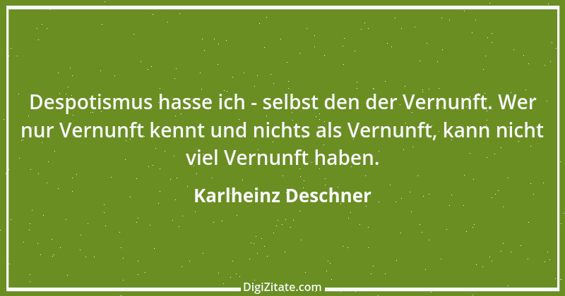 Zitat von Karlheinz Deschner 52